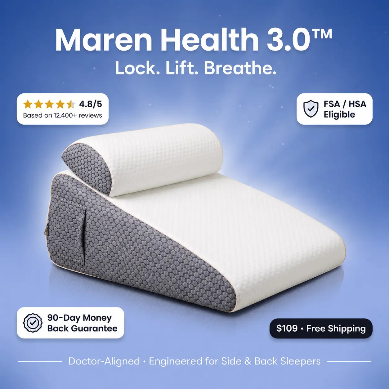 Maren Health 3.0™ Sleep Pillow