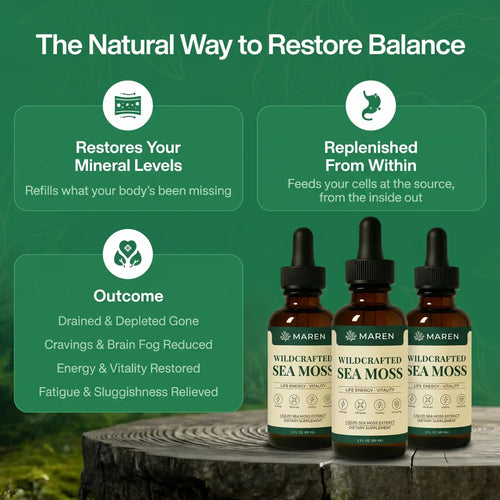Wildcrafted Sea Moss Drops