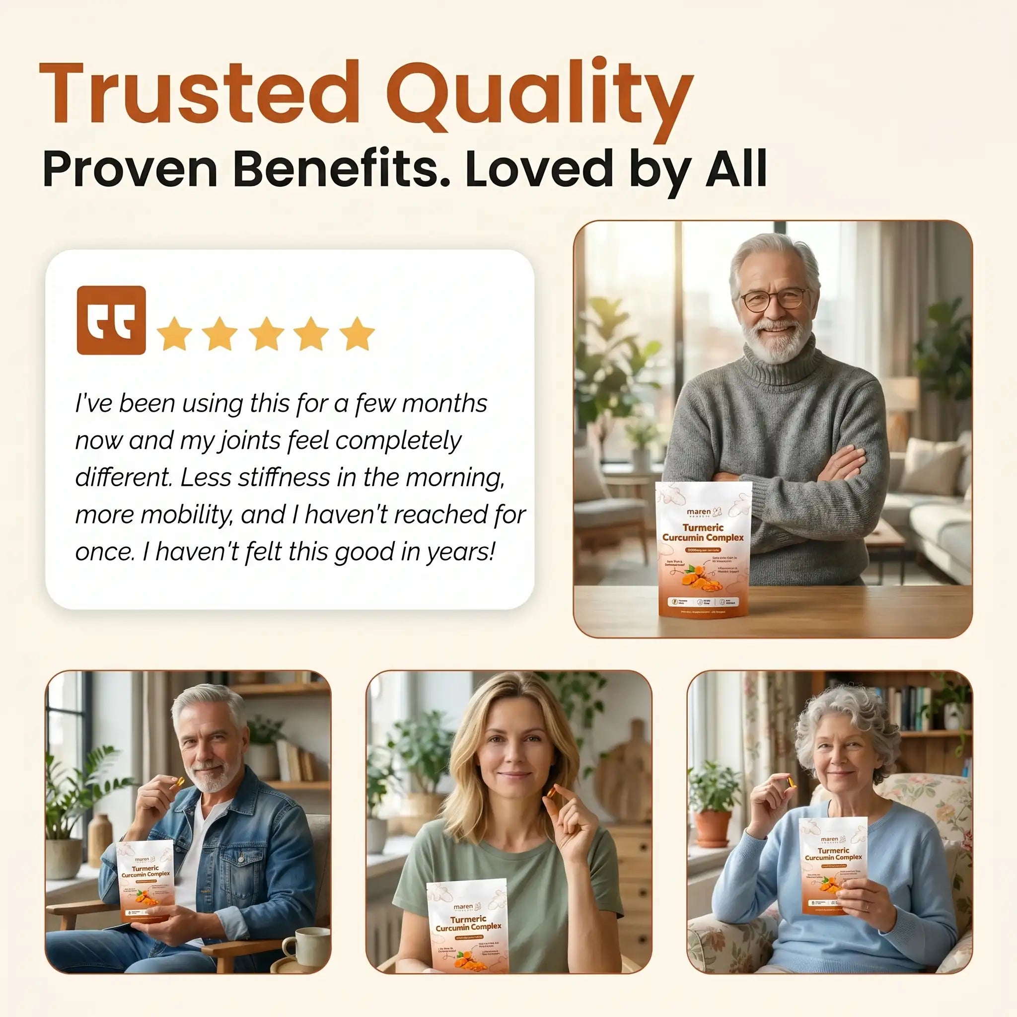 Turmeric Curcumin Complex — 3,000mg High-Absorption Softgels